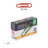 33 mm PVC Ataş Renkli 50'li 4 Adet thumbnail 1