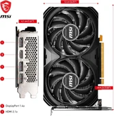 MSI RTX 4060 Ventus 2X Black 8G OC 128 Bit GDDR6 8 GB Ekran Kartı Outlet thumbnail 11