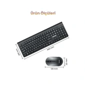 Multimedya Q Klavye Ve Mouse Seti thumbnail 3