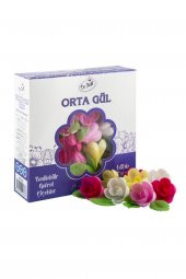 Dr.Gusto Yenilebilir Renkli Orta Gül - 1