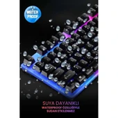 Kablolu Işıklı Gaming Standart Türkçe Q Klavye Ve Mouse Seti thumbnail 5