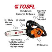 TF2512CSE / TOSFL MOTORLU BUDAMA TESTERESİ thumbnail 1