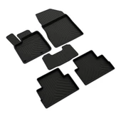 NİSSAN QASHQAİ 2021 2022 2023 2024 2025 2026 2027 (DİZEL & BENZİN) 4-D HAVUZLU KAUÇUK PASPAS SİYAH thumbnail 2