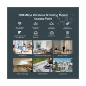 TP-Link Festa F41 300 Mbps Tavan Tipi Access Point thumbnail 6