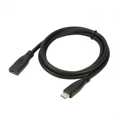 Type c dişi erkek uzatma kablosu usb c 3.1 uzatma kablosu 1m thumbnail 3
