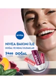 Nivea Bakım Yapan Dudak Bakım Kremi Black Berry 4,8 gr thumbnail 8