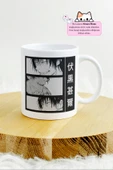 Jujutsu Kaisen - Toji Fushiguro Anime Tasarım Baskılı Porselen Kupa Bardak thumbnail 2