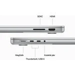 Apple MacBook Pro M3 8GB 512GB SSD macOS 14" Taşınabilir Bilgisayar Gümüş MR7J3TU/A TEŞHİR thumbnail 6