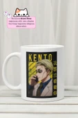 Jujutsu Kaisen - Kento Anime Tasarım Baskılı Porselen Kupa Bardak thumbnail 1
