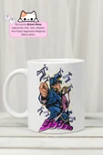 Jojo's Bizarre Adventure Anime Tasarım Baskılı Porselen Kupa Bardak thumbnail 1