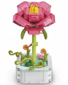 Dostoys Yapı Taşı Serisi Çiçek Yapım Seti Şakayık thumbnail 2