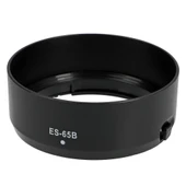 Ayex ES-65B Parasoley – Canon RF 50mm f/1.8 STM ile Uyumlu Lens Hood thumbnail 2