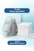 Giggles Bebek Bakım Örtüsü 60x60 Alt Açma Bezi 12 paket (120 adet) thumbnail 5