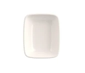 Tabak Evi Porselen Quadro Dikdörtgen Kayık Tabak 14X9,8cm 6 lı thumbnail 2