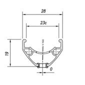 Mach1 27.5 Jant Çemberi 36 Delik Yüzüklü Disk Fren Uyumlu JNT-385 thumbnail 2