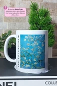 Vincent Van Gogh - Tarihi Sanat Tasarımlı Almond Blossom Baskılı Porselen Kupa Bardak thumbnail 1