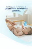 Giggles Bebek Bakım Örtüsü 60x60 Alt Açma Bezi 12 paket (120 adet) thumbnail 7
