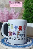 Ters Yüz - Friends Tasarım Porselen Kupa Bardak thumbnail 3
