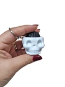 Siyah Kuru Kafa Beyin Klik Anahtarlık Araba Çanta Süs Click Anahtarlık - 1 Adet thumbnail 3