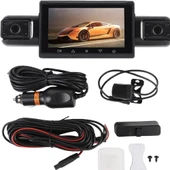 SChitec 4 Kameralı Kayıtlı Araç Kamerası 360° Görüş 1080P Ön ve Arka İç Çekim HD Otomobil Kamera Sistemi AN-6314 thumbnail 4