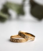 Nar-in Altın Mücevherat Altın Yüzük Kadın Alyans 21 thumbnail 1