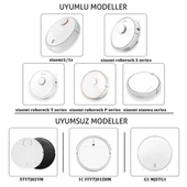 Xiaomi İle Uyumlu Robot Süpürge Aksesuar Set 15 Parça Mi Robot S50 S51 S52 S55 S5 Max S6 thumbnail 3