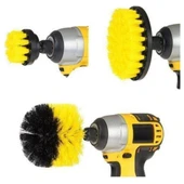 KALİTE Matkap Ucuna Takılan Temizlik Fırça Seti Fırça Başlık 3 Parça thumbnail 1