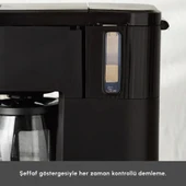 Karaca Just Coffee Aroma 2in1 Çay ve Filtre Kahve Makinesi - Walnut Brown thumbnail 7