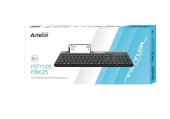 A4 Tech Fbk25 Q Bluetooth M.m Klavye,Siyah+2.4G - 3