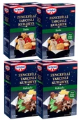 Dr. Oetker Zencefilli Tarçınlı Kurabiye 500 gr x 4'lü Set (2 Adet Kakaolu ve 2 Adet Sade) thumbnail 1