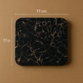 2Lİ AHŞAP MERMER DESEN NİHALE SETİ (KARE-DAİRE) thumbnail 2