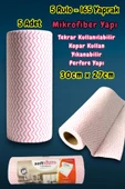 Technow Softtex 33 Yaprak Kopar Kullan Rulo Hassas Temizlik Bezi 27x30cm 5 Adet thumbnail 2