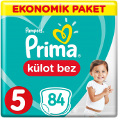 Prima Külot Bebek Bezi 5 Beden Ekonomik Paket 42*2 84 Adet - 1