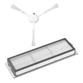 Xiaomi İle Uyumlu Mİ Robot Vacuum-Mop 2 Ultra STYTJ05ZHMHW Robot Süpürge Hepa Filtre ve Yan Fırça thumbnail 1