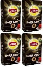 Lipton Earl Grey Bergamot Aromalı Siyah Çay 1000 gr (4 Paket) - 1