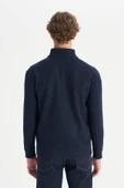 Erkek Selanik Full Zip Sweatshirt Navy Navy L thumbnail 2