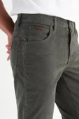Erkek Texas Slim Kadife Pantolon Green 30 36 Green thumbnail 5