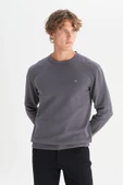 Erkek Selanik Sweatshirt Gray Gray XL thumbnail 1