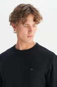 Erkek Selanik Sweatshirt Black Black XL thumbnail 5