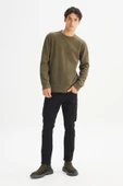 Erkek Selanik Sweatshirt Khaki Khaki L thumbnail 3