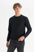 Erkek Selanik Sweatshirt Black Black XL thumbnail 1