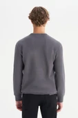 Erkek Selanik Sweatshirt Gray Gray XL thumbnail 2