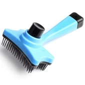 Evcil Hayvan Kedi Köpek Tüy Toplayıcı Otomatik Tuşlu Pet Tarak (2818) thumbnail 1