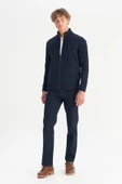 Erkek Selanik Full Zip Sweatshirt Navy Navy L thumbnail 3