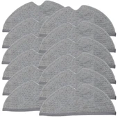 Xiaomi İle Uyumlu Mi Robot vakum Robot Süpürge Mop Bezi 12 Adet thumbnail 2