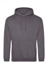 PAMUKLU KAPÜŞONLU SWEAT, HEMŞİRE SWEAT - UNİSEX,GRİ - 1