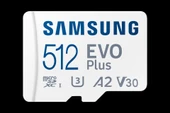 512GB SAMSUNG EVO PLUS MICROSDXC UHS-I U3 V30 A2 160MB/s MB-MC512SA/TR thumbnail 2
