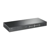 Tp-lınk Tl-sg1218mpe 16 Port Gıgabıt + 2xgıgabıt Sfp Uplınk Yönetilebilir 192w Poe Rackmount Swıtch thumbnail 1