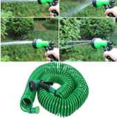 30 Metre Spiral Hortum + 4 Fonksiyonlu Özel Sulama Tabancası (5314) thumbnail 3