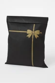 Yapışkanlı Kargo Poşeti Nonwoven Tela Kumaş Hediye Paketi Görünümlü Estetik, Çevre Dostu 40x40x8cm 10 Adet thumbnail 2